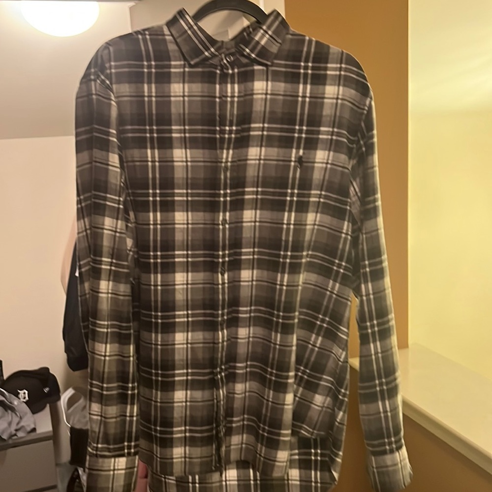 Mens Polo Flannel